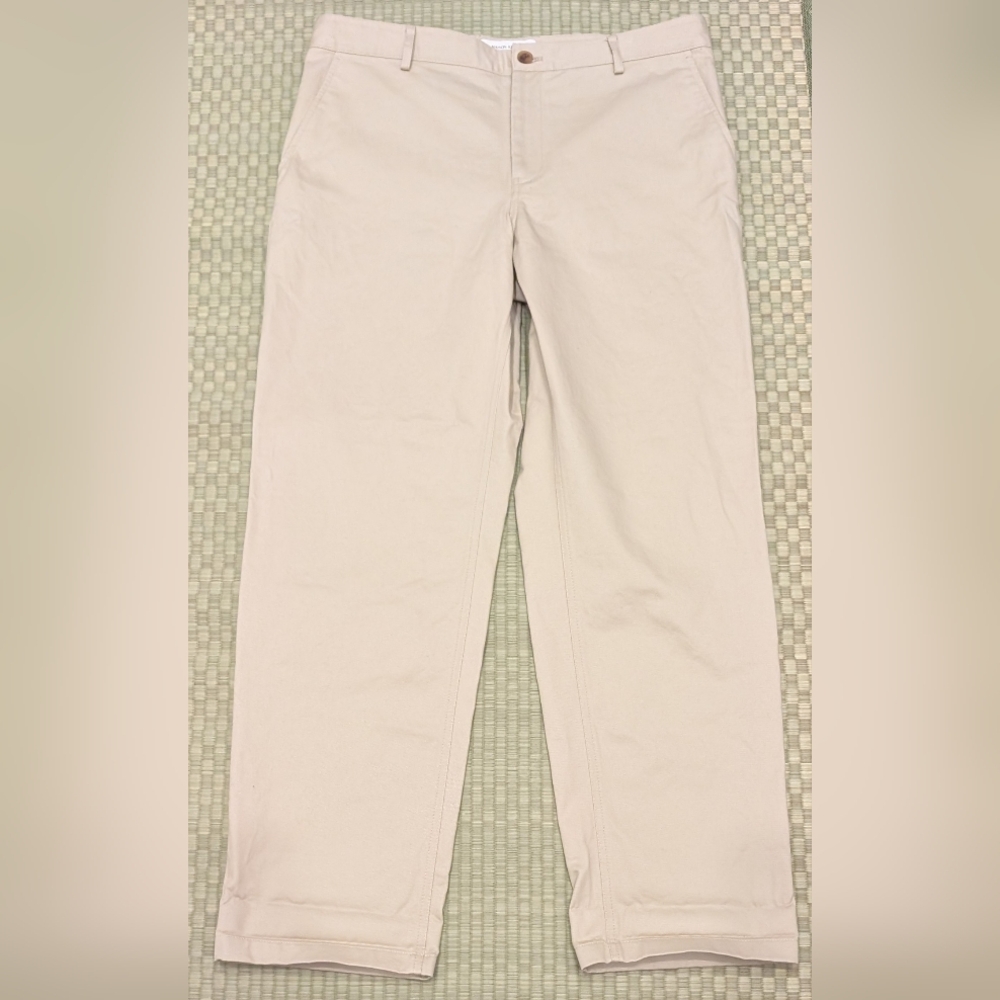 Maison Kitsune Relaxed Leg Cotton Trousers Men's Size 44 (US 34 x 31)